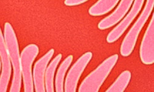 Maaji Splendor Water Blossom Reversible Bikini Bottoms In Pink