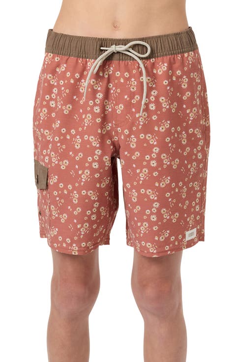 Kids' Hermosa Retro Swim Trunks (Big Kid)
