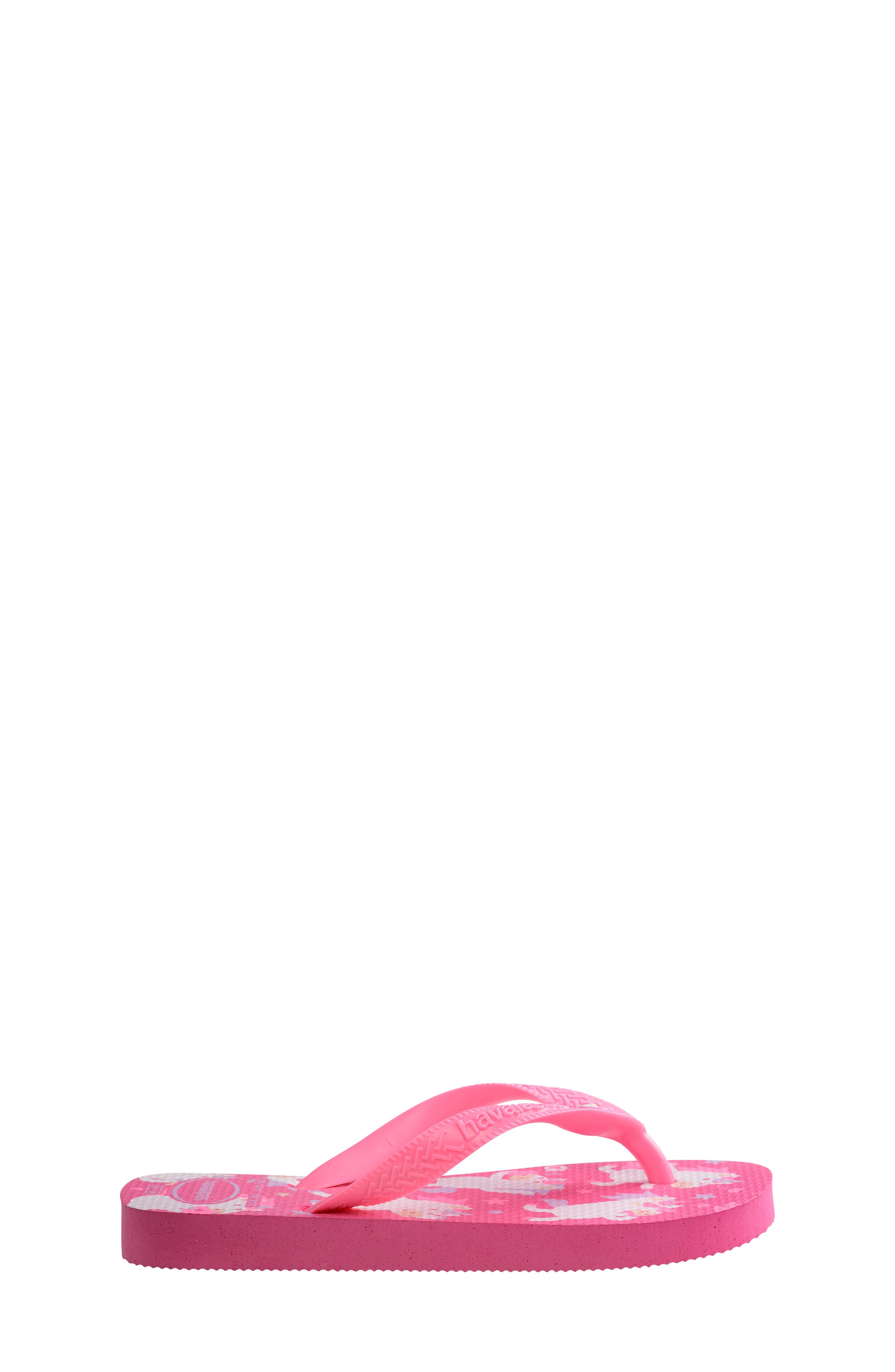 Havaianas Kids' Fantasy Flip Flop, Alternate, color, Pink Flux