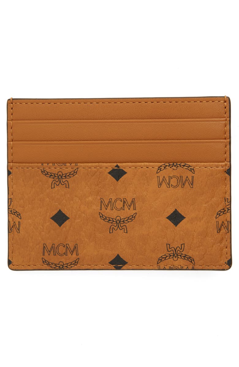 MCM Visetos Mini Money Clip, Alternate, color, 