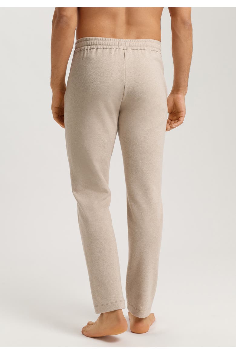 Cozy Living Organic Cotton Soft Jersey Pants, Alternate, color, Camel Melange