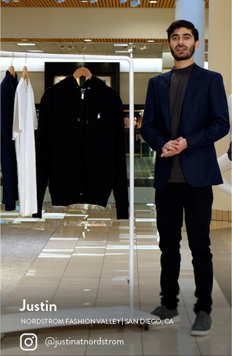 Double Knit Zip-Up Hoodie, sales video thumbnail