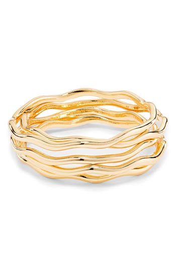 TASHA TASHA SET OF 5 BANGLE BRACELETS