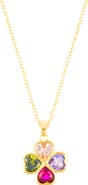 Adornia Clover Pendant Necklace