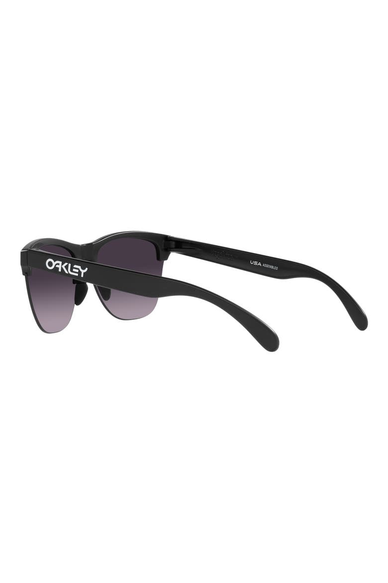 Frogskins Lite 63mm Oversized Round Sunglasses, Alternate, color, MATTE BLACK