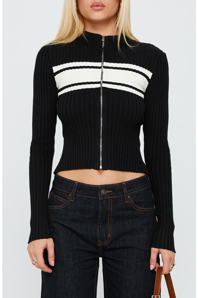 Decisive Zip Cardigan, Main, color, MULTI