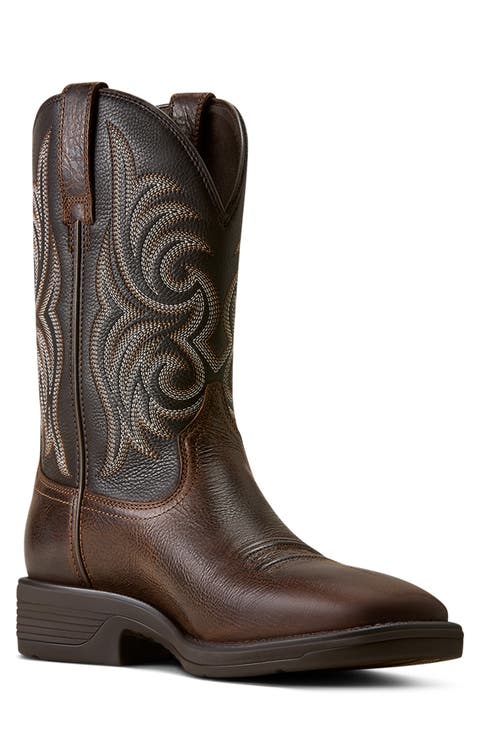 Ranger Wide Square Toe Western Boot