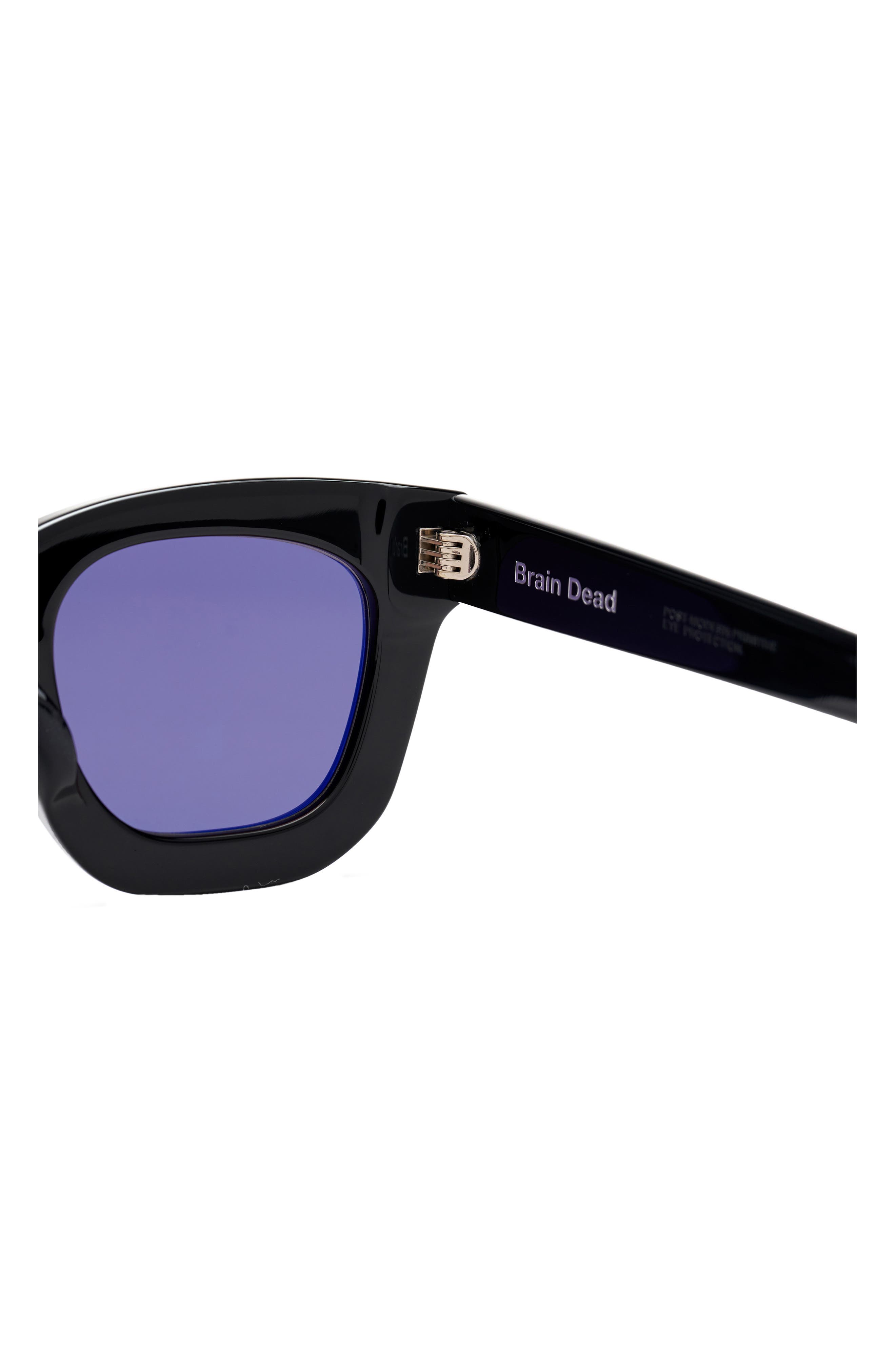 Brain Dead Elia Post Modern Primitive 46mm Small Square Sunglasses