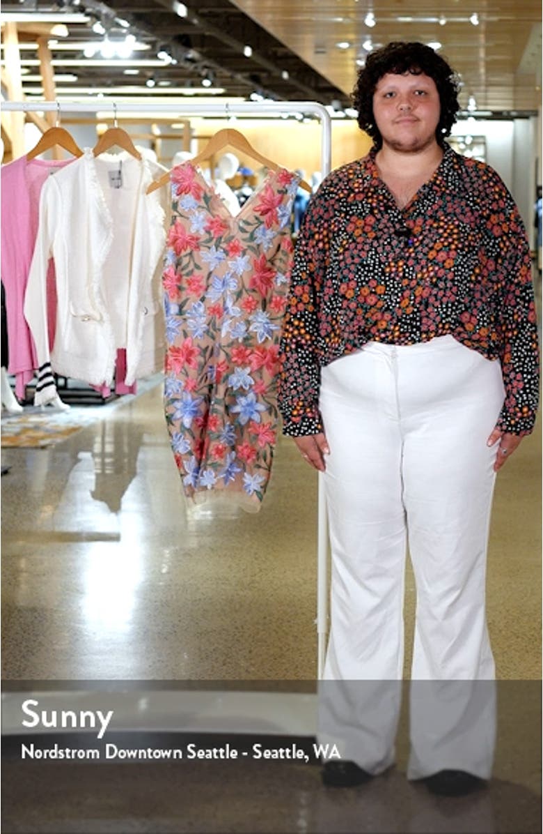 Embroidered Floral Minidress, sales video thumbnail