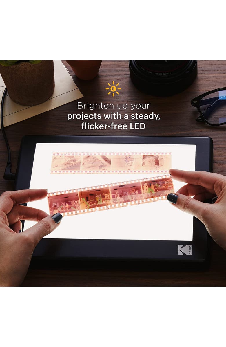 Kodak LED Light Box 8x6 in, Alternate, color, Black