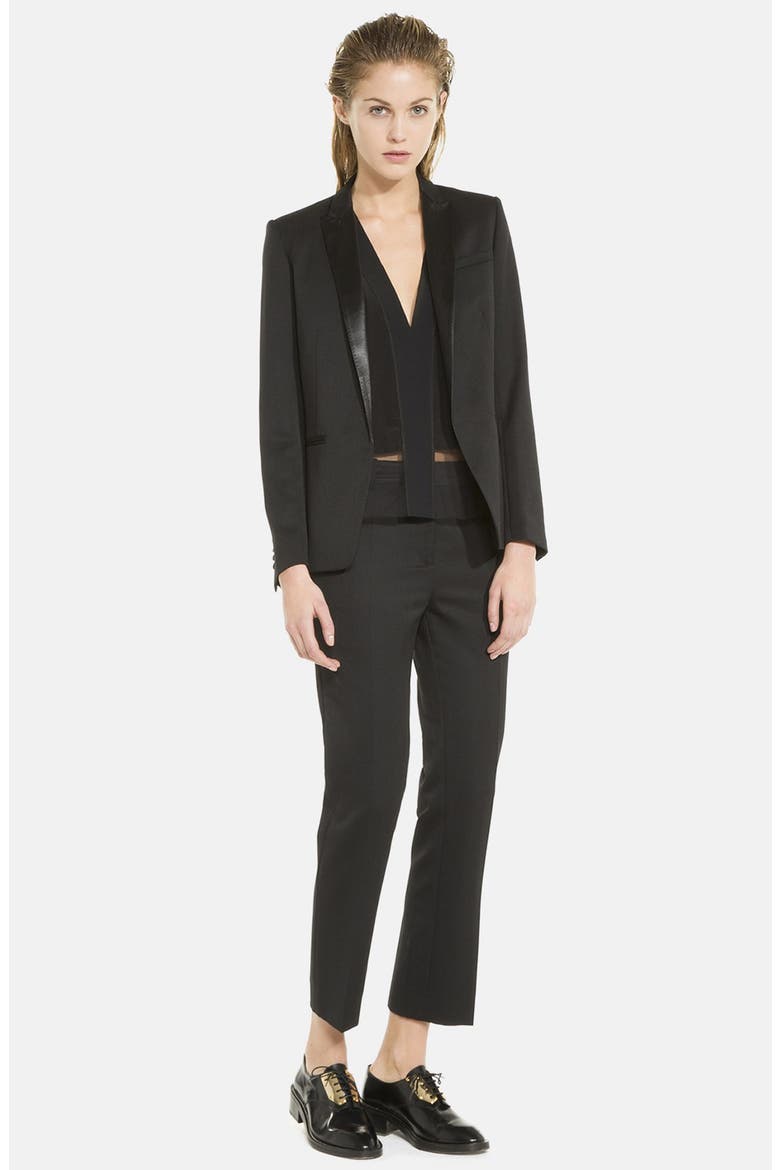 'Virtuose' Blazer, Main, color, NOIR