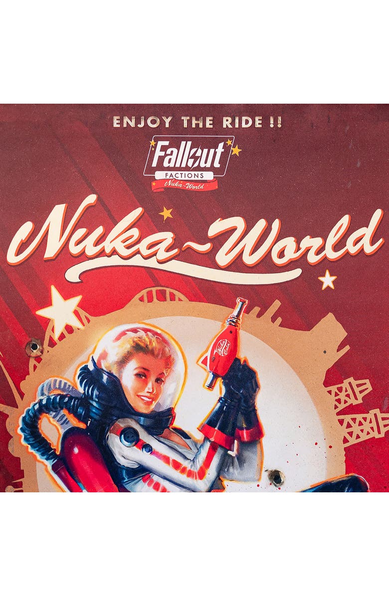 Modiphius Entertainment Modiphius Fallout Factions Map Nukaworld 35In Rpg Playmat, Alternate, color, Multicolored