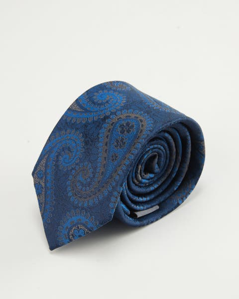 Paisley Silk Jacquard Tie