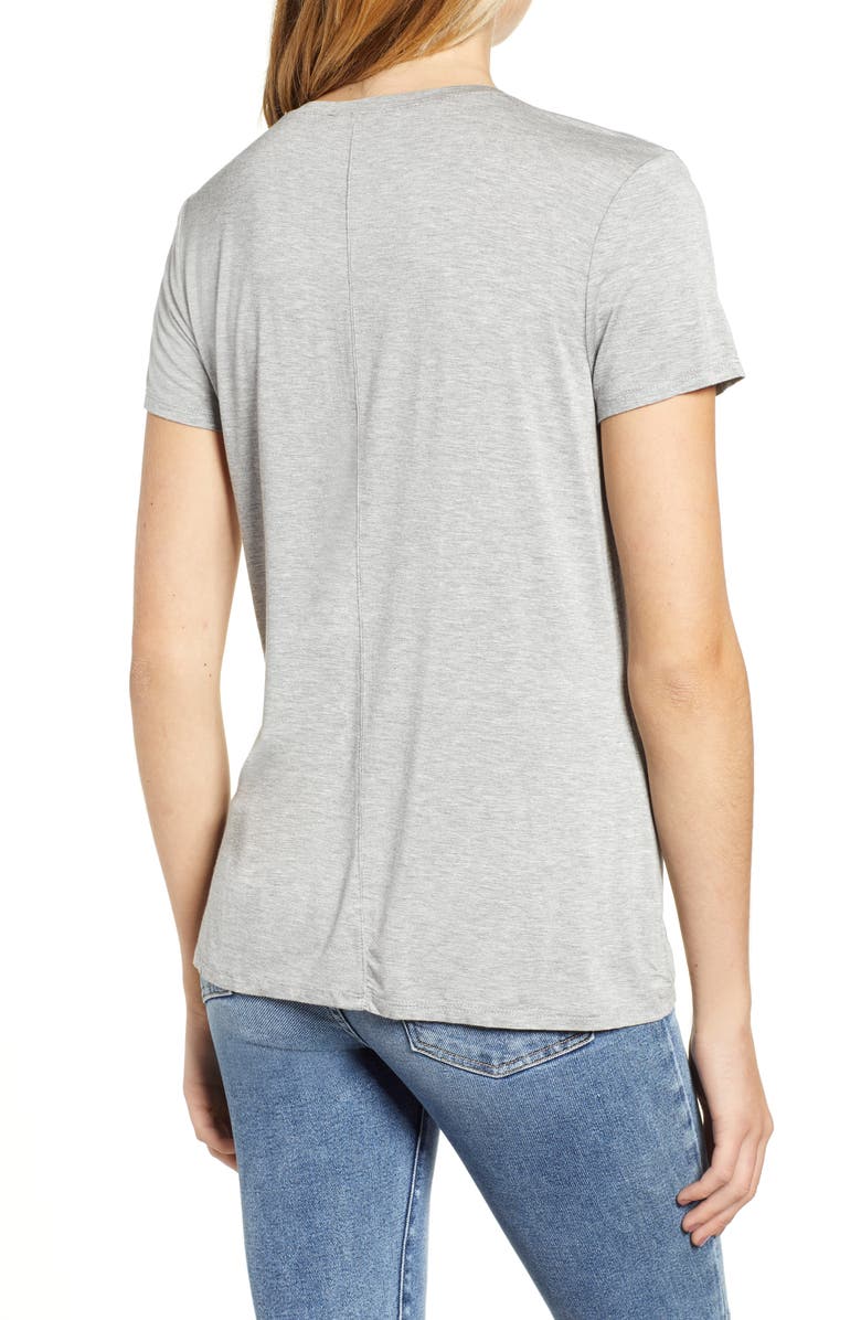 Splendid Scoop Neck Jersey Tee, Alternate, color,