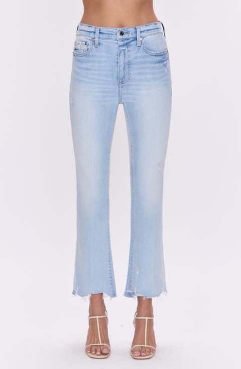 Lennon High Waist Ankle Bootcut Jeans