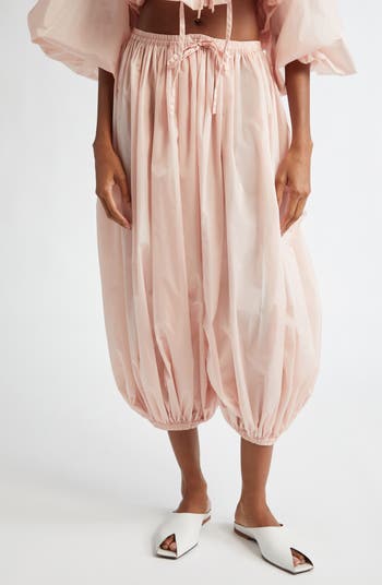 Alaïa Balloon Taffeta Pants | Nordstrom