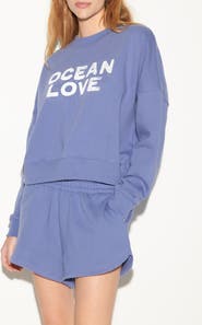 Spiritual Gangster Ocean Love Palisades Graphic Sweatshirt