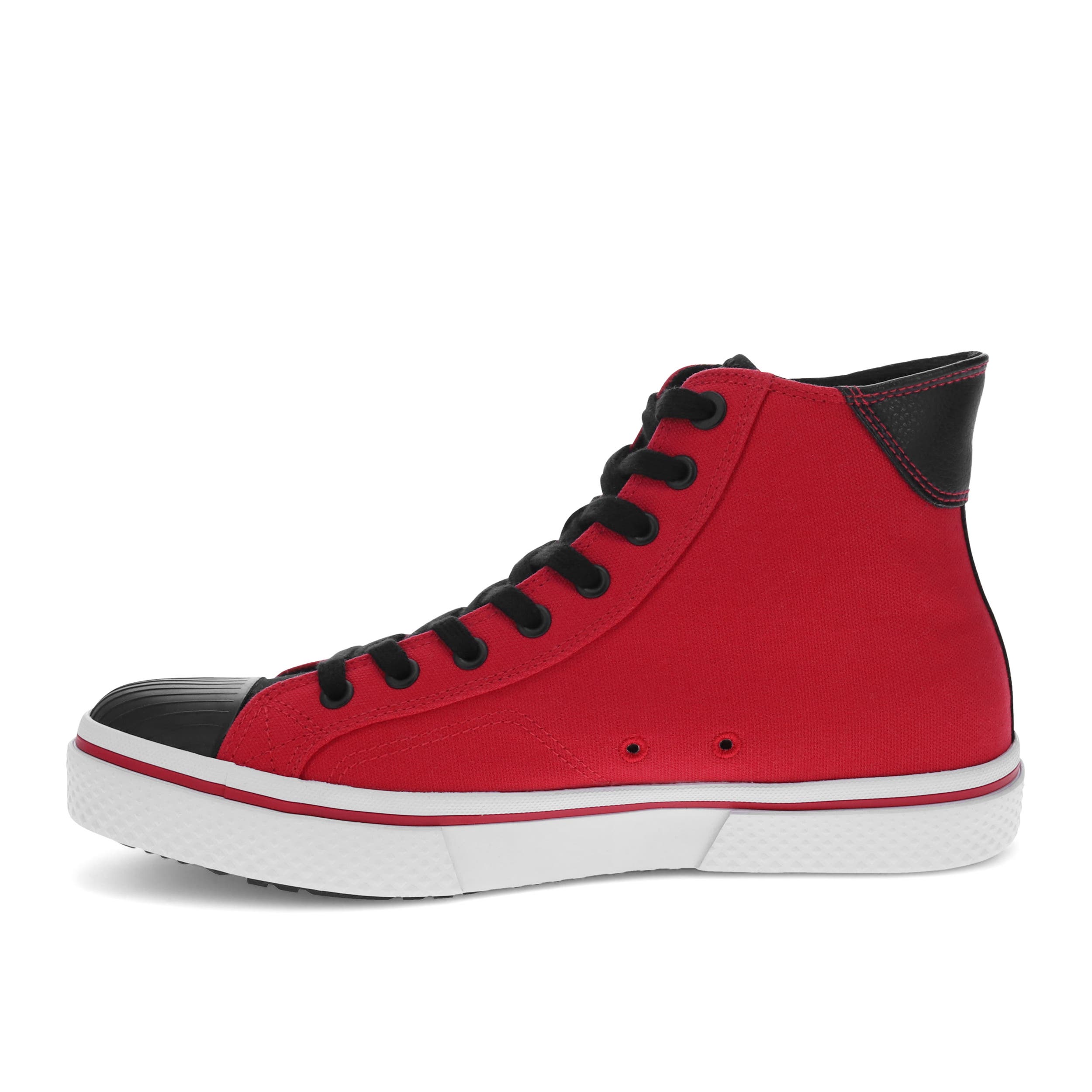 STARTER Tradition 71 Hi Sneakers, Alternate, color, Red/Black