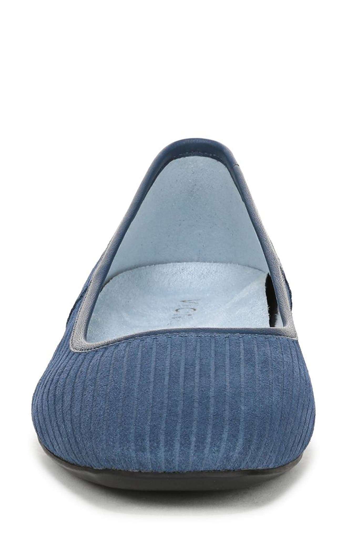 Vionic Orinda Ballet Flat, Alternate, color, Dark Denim