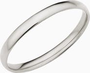 Oradina 14K Gold Forever Band Stack Ring