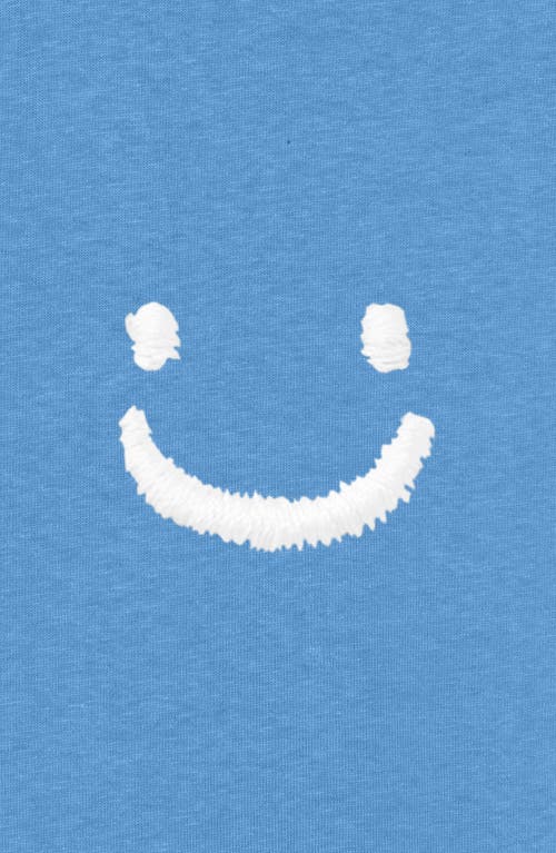 Dalix Mens Lil Smile Midweight Garment Dye Tee