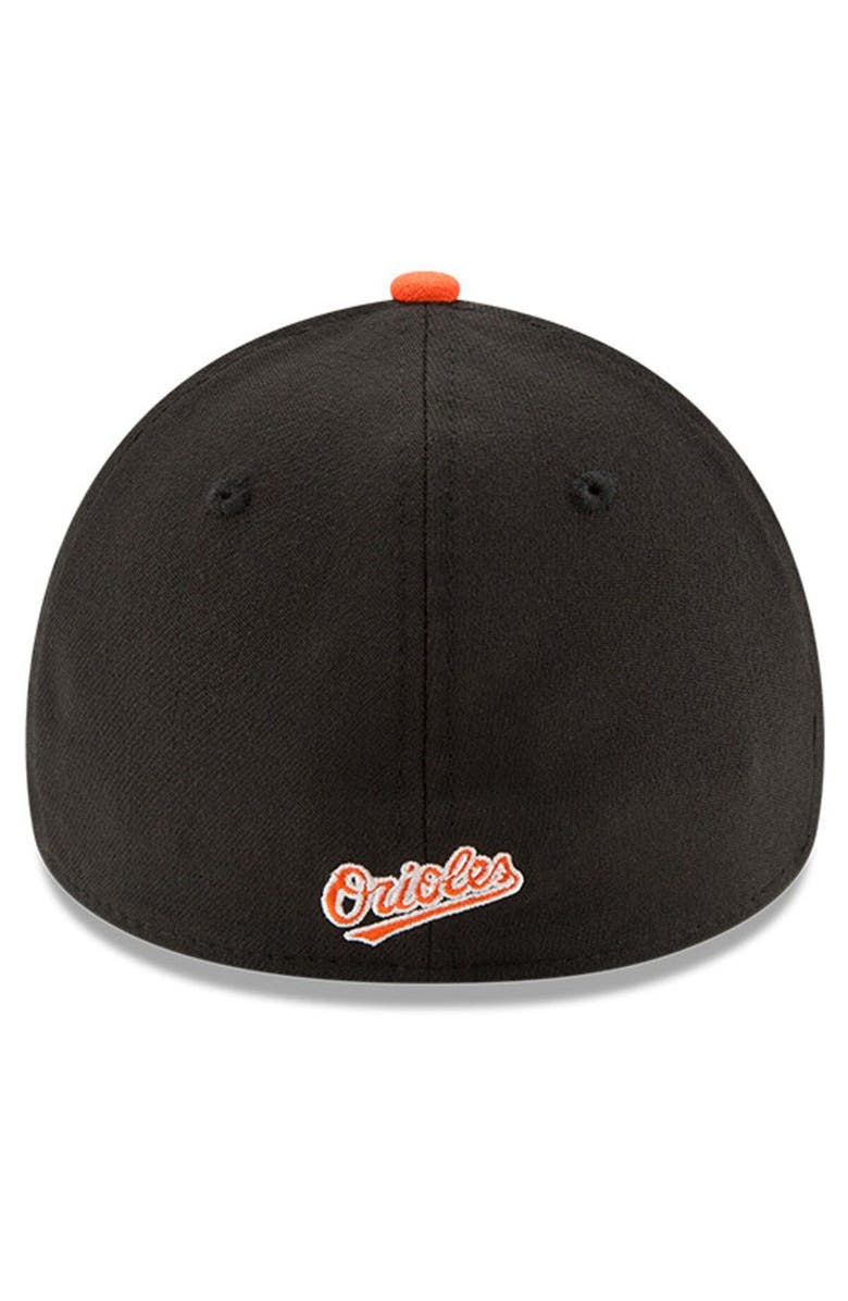 New Era Men's New Era Black/White Baltimore Orioles MLB Team Classic 39THIRTY Flex Hat, Alternate, color, 