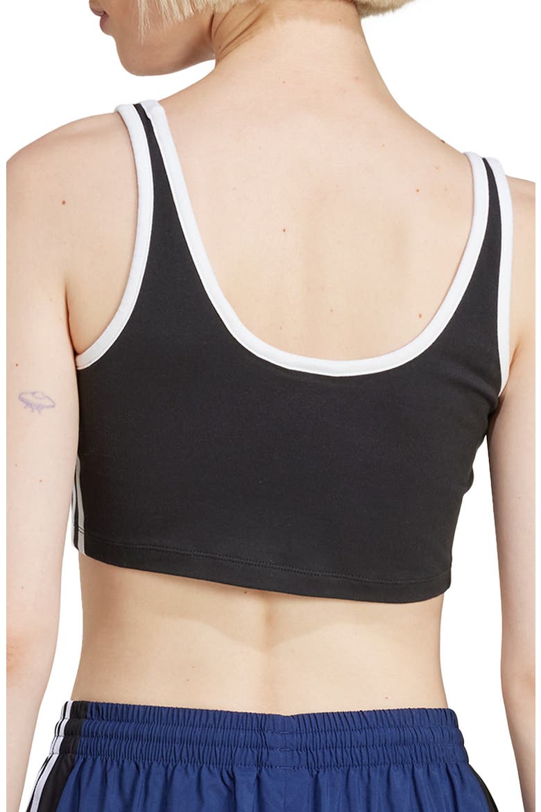 Crop Underwire Bra Top, Alternate, color, BLACK/ WHITE