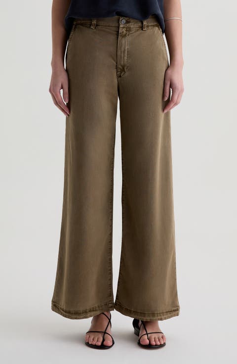 Caden Twill Wide Leg Pants