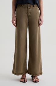 AG Caden Twill Wide Leg Pants