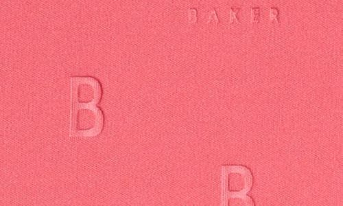 Baker By Ted Baker Kids' Shoulder Bow Scuba Crepe Dress In Pink