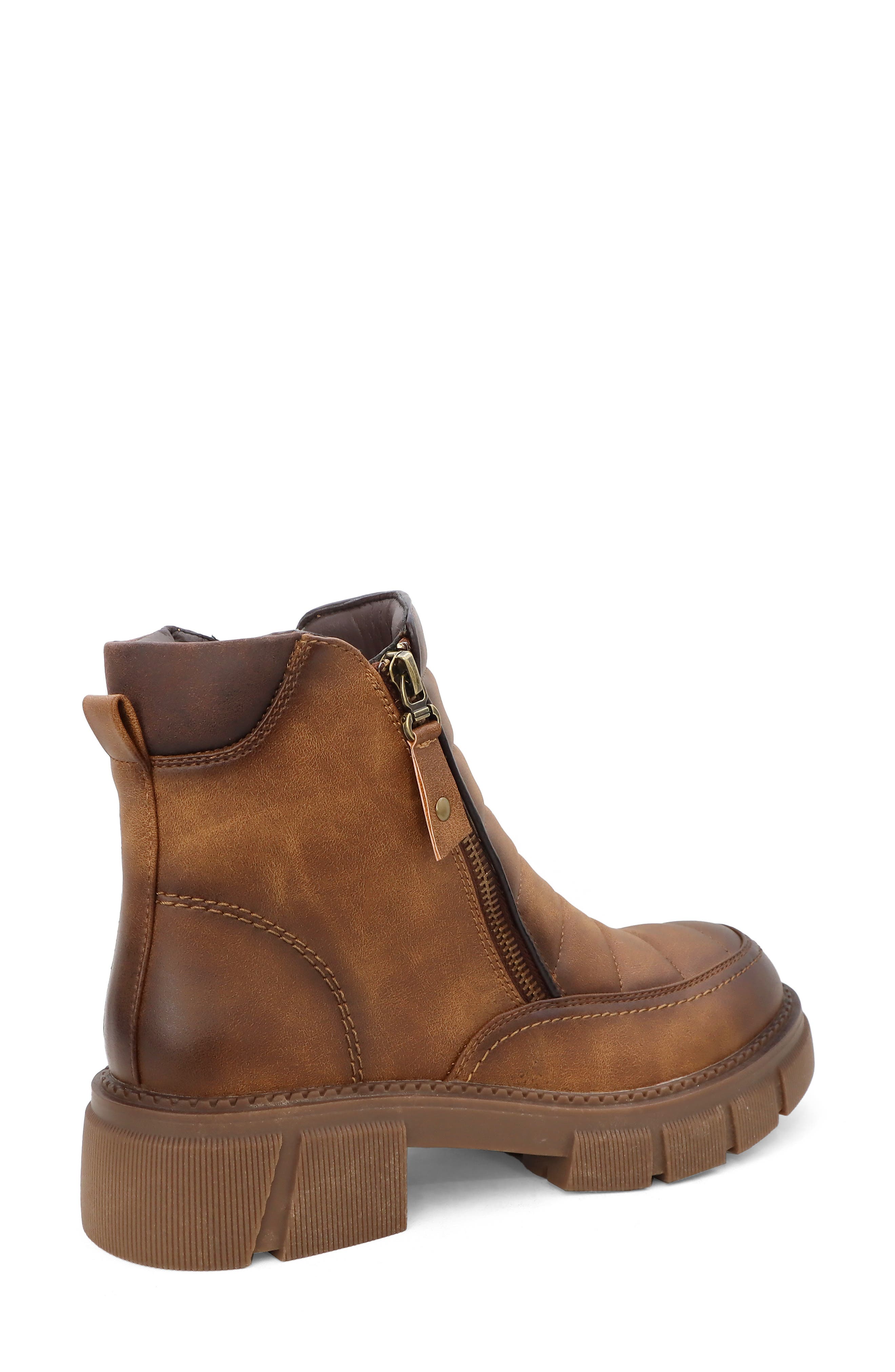 YOKI Ambrea Quilted Combat Boot, Alternate, color, 