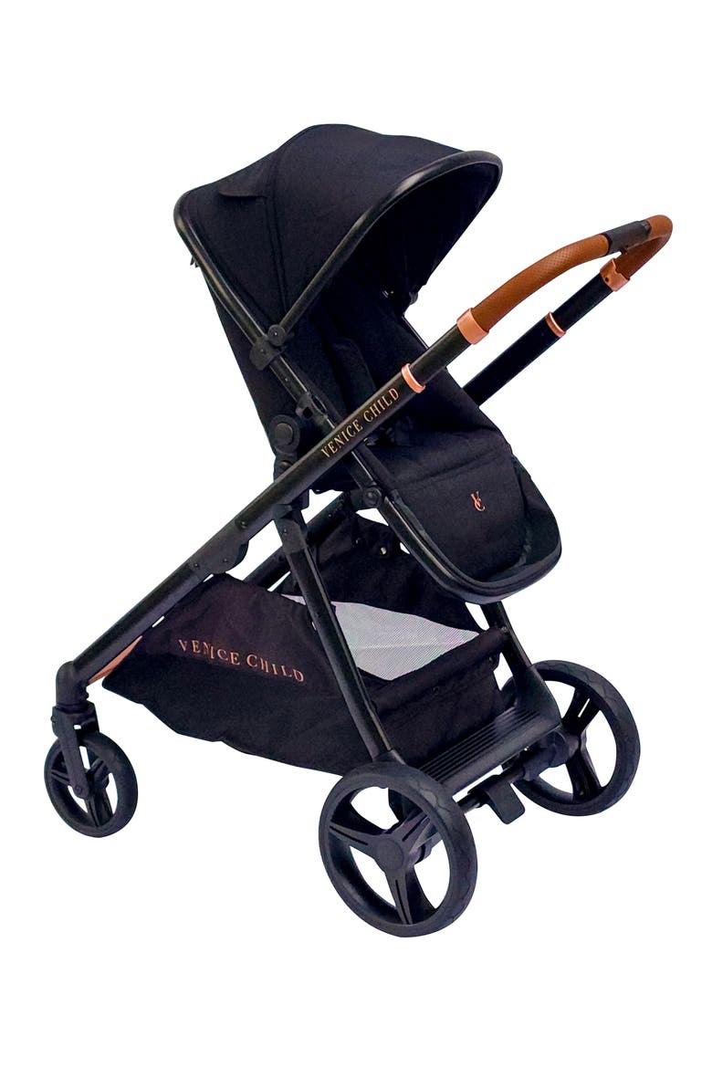 Ventura Full Sized Stroller, Alternate, color, MIDNIGHT BLACK