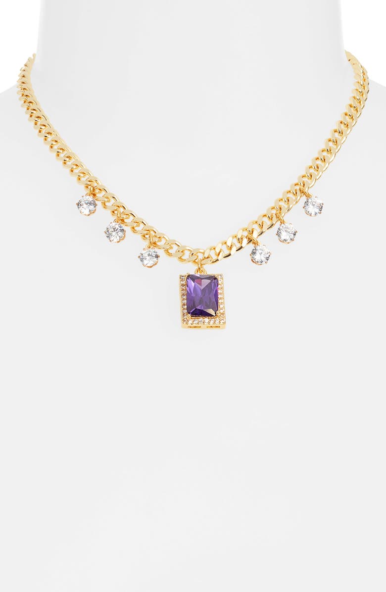 VIDAKUSH The Vixen Vault Choker, Alternate, color, Purple