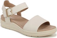 Dr. Scholl's Time Off Sky Ankle Strap Platform Sandal
