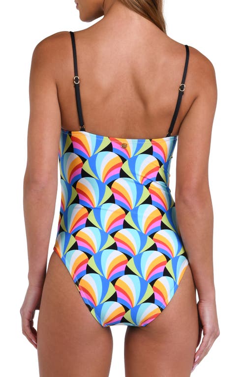 Sunshine 79 Hang Loose O-ring One-piece Swimsuit In Multi