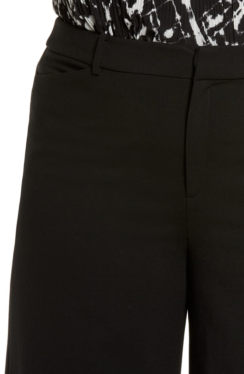 Halogen<sup>®</sup> High Waist Wide Leg Pants, Alternate, color, Black