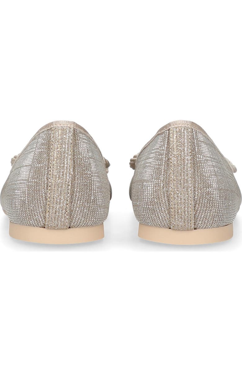 Pretty Ballerinas Round Toe Glittery Ballet Flat, Alternate, color, Gold