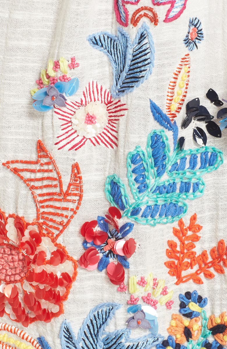 Echo Wildflower Cover-Up Tunic, Alternate, color, 