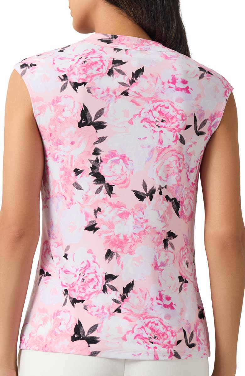 KASPER Cowl Neck Cap Sleeve Knit Top, Alternate, color,