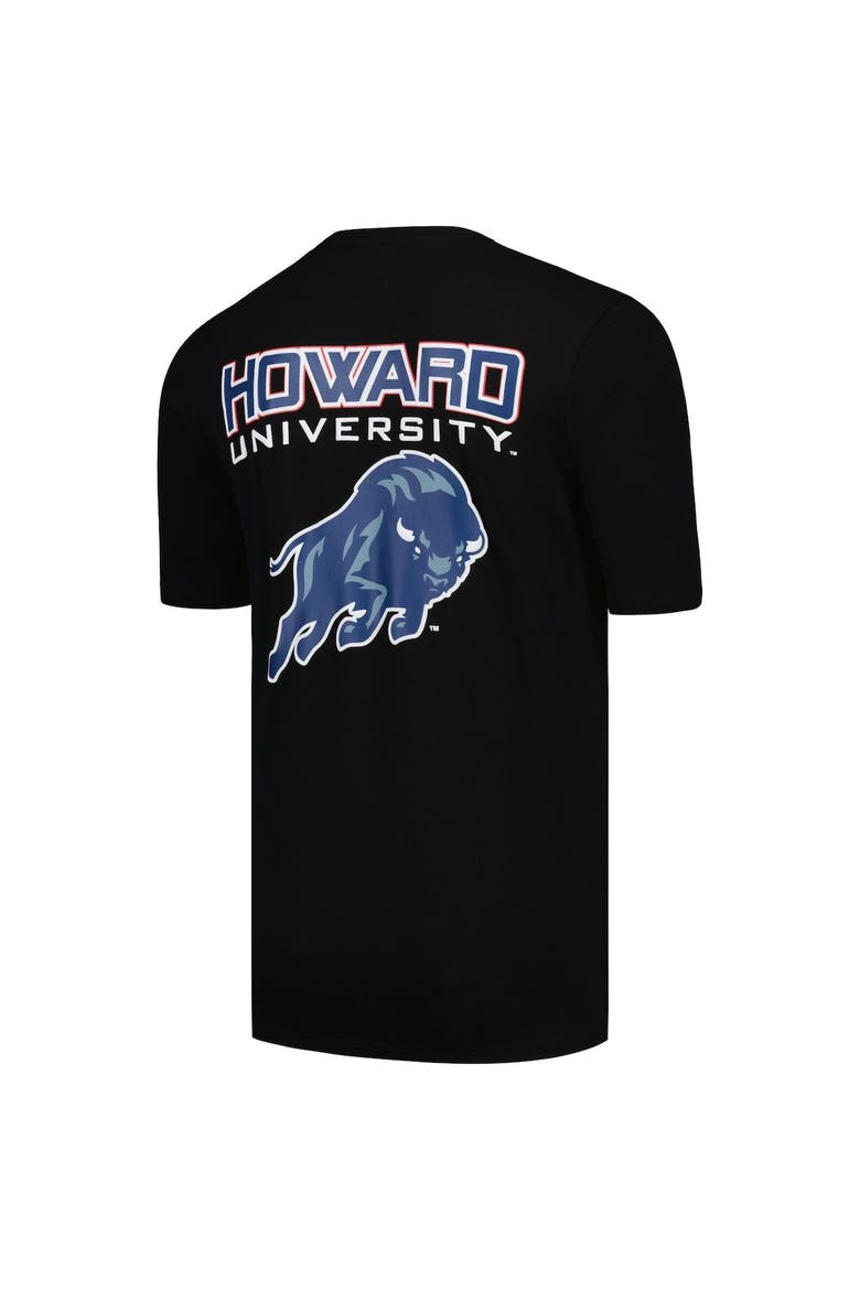 Men's FISLL Black Howard Bison Applique T-Shirt, Alternate, color, Black
