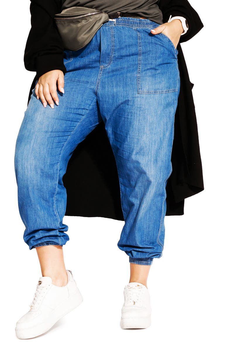 City Chic Jogger Jeans, Main, color,