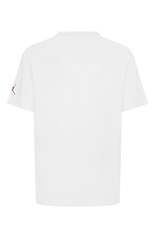Jordan Kids' 40th Anniversary Cotton Graphic T-shirt In Sail