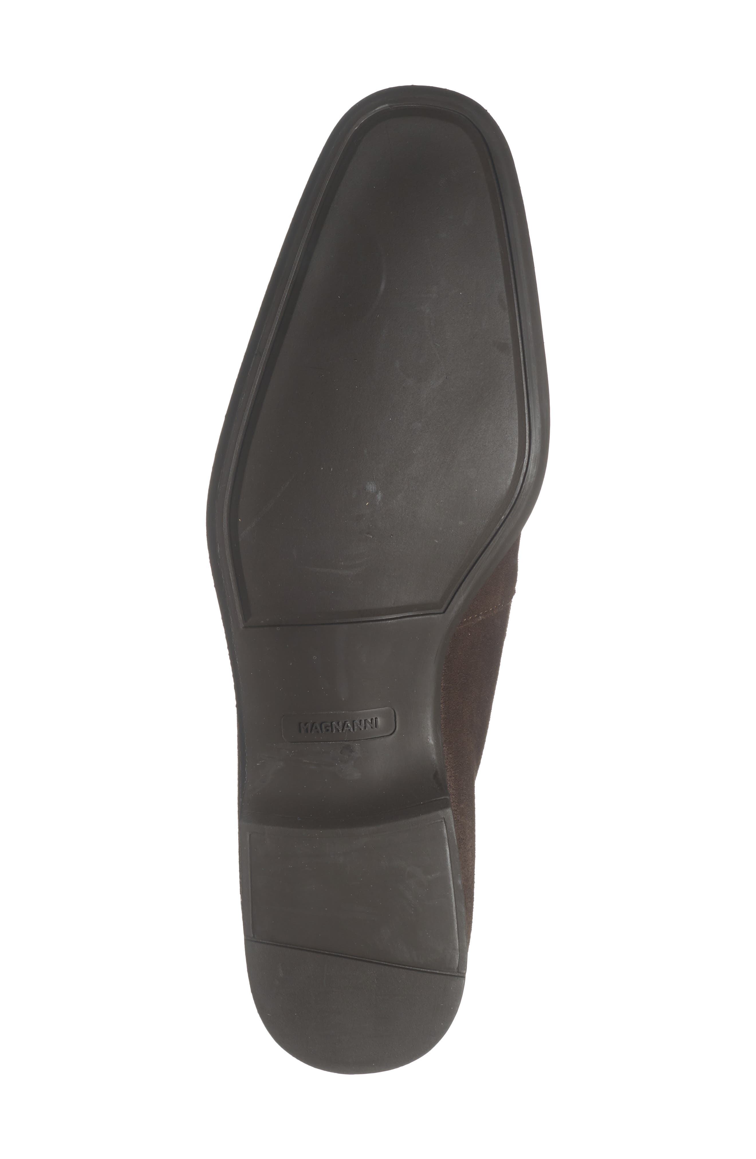 Vince Leather Penny Loafer, Alternate, color, BROWN SUEDE