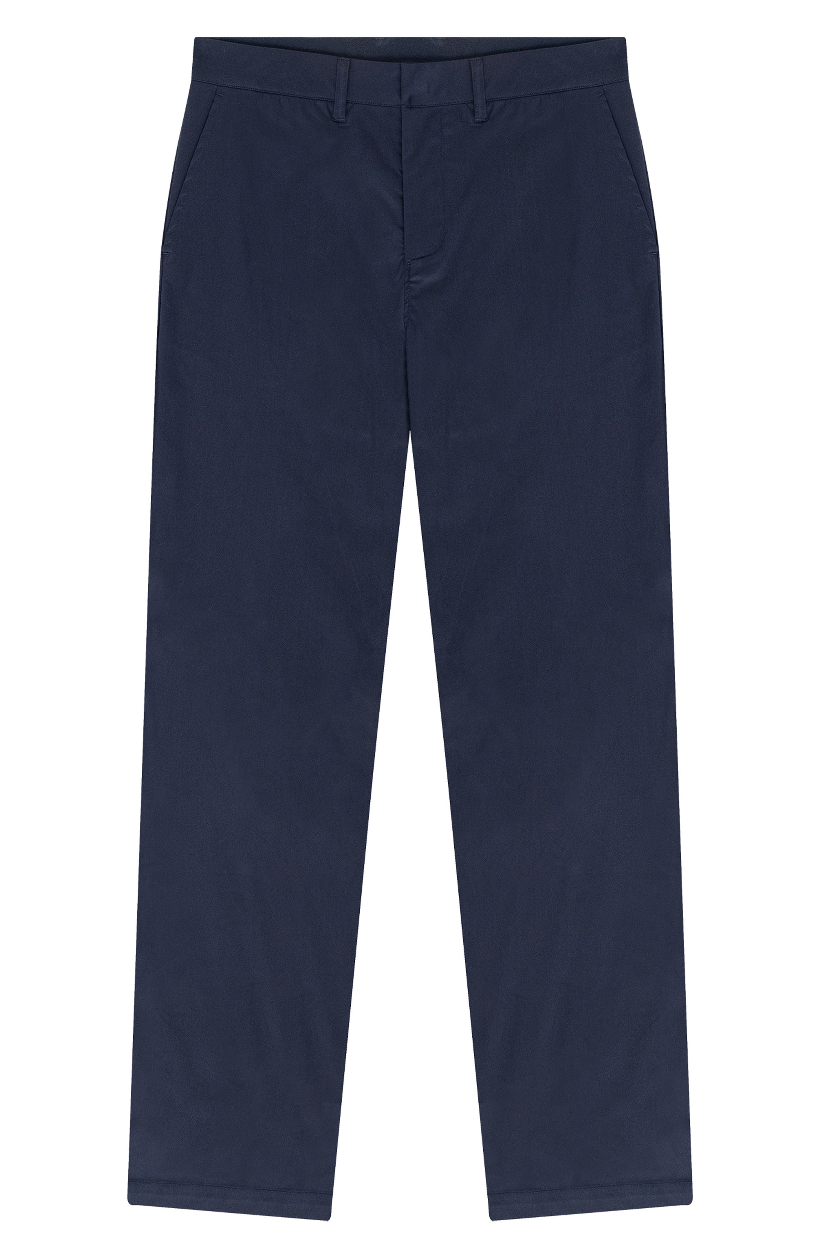 Quiet Golf Flat Front Cotton Blend Chinos