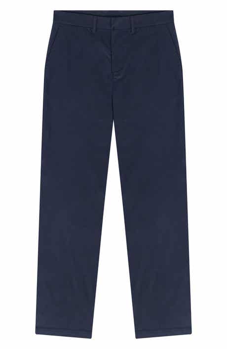 Quiet Golf Flat Front Cotton Blend Chinos
