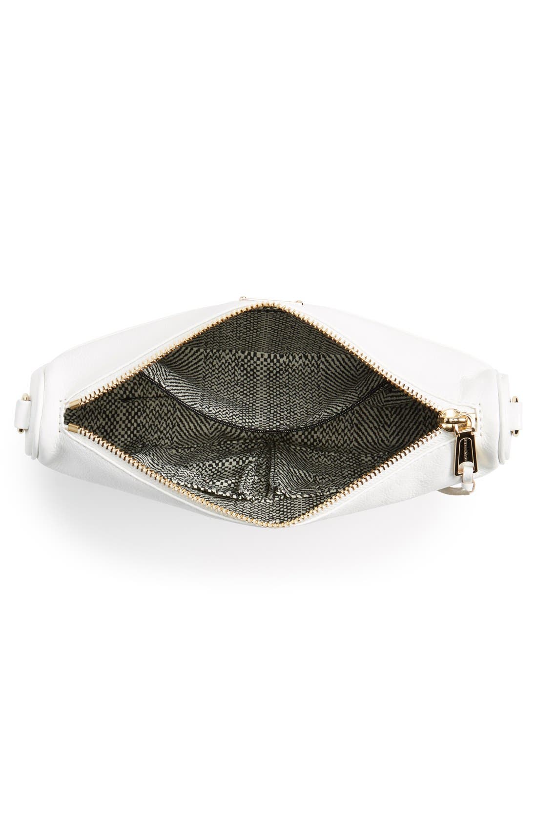 'MAC' Convertible Crossbody Bag, Alternate, color, WHITE/ LIGHT GOLD