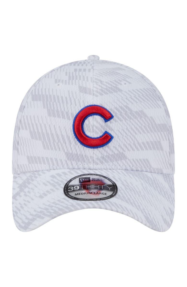 New Era Men's New Era  White Chicago Cubs Graded 39THIRTY Stretch Fit Hat, Alternate, color, 