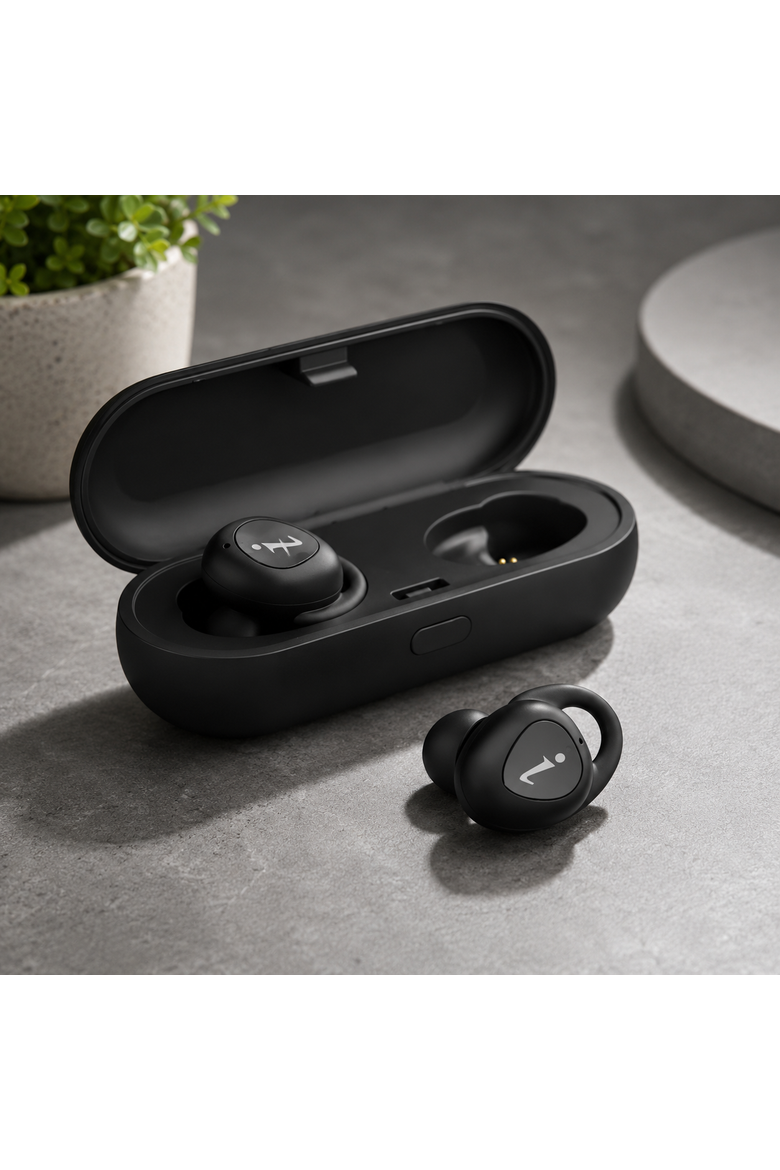 True Wireless Bluetooth Earphones, Alternate, color, Black