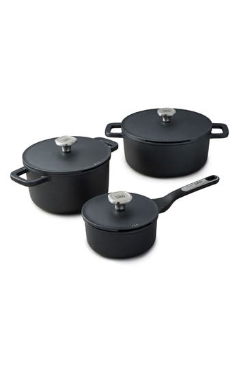 Berghoff Leo Phantom 6-piece Cookware Set In Black