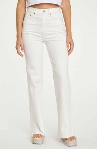 DAZE Far Out Raw Hem Jeans